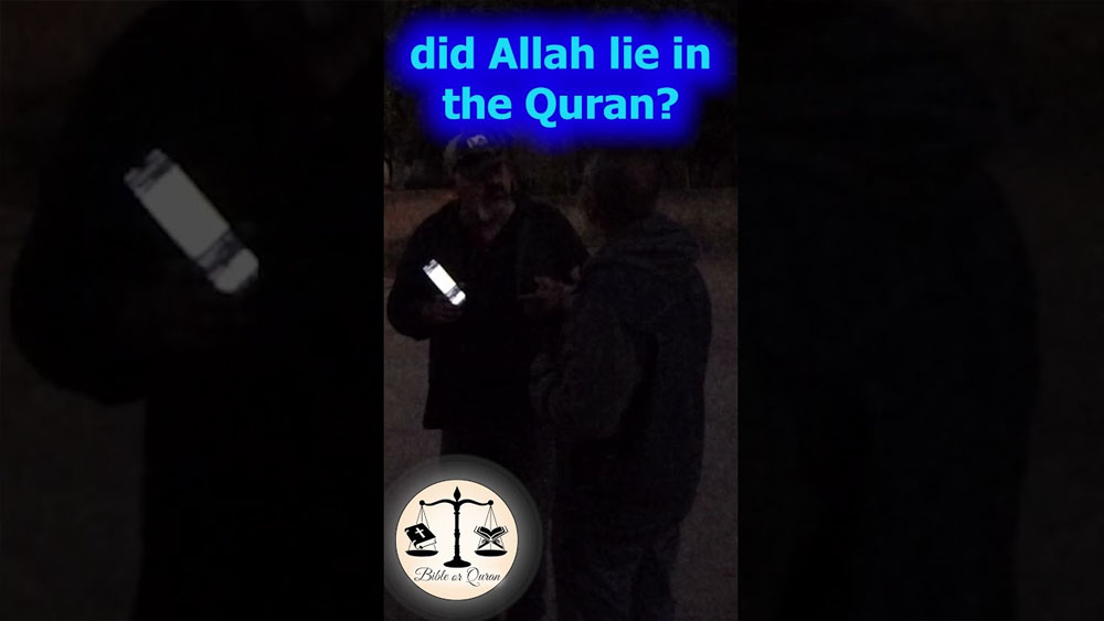Did Allah lie in the Quran? / Why did Allah lie in the Quran? #shorts